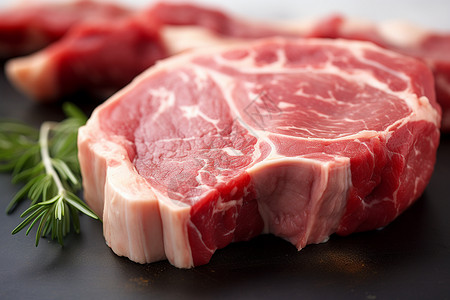 牛排食材鲜美的生肉背景