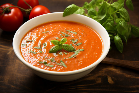 营养番茄汤图片