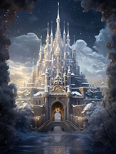 冰雪童话城堡图片