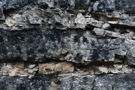 地质学壁纸炭黑的墙壁背景