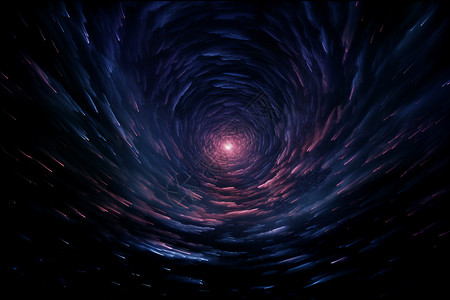 紫之隧道素材紫蓝色的巨大螺旋中心插画