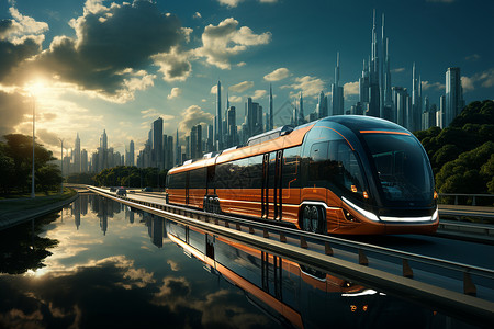 未来的公共汽车图片