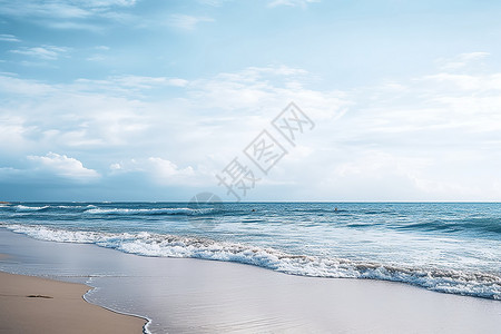 海洋与波浪背景图片