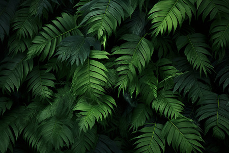 丛林的绿色背景图片