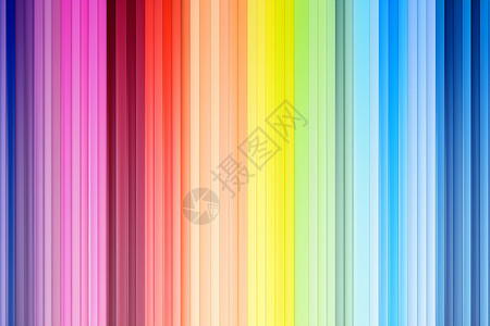 彩虹色彩素材五彩斑斓的色彩线条设计图片