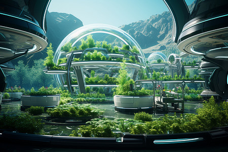 植物温室未来温室技术设计图片
