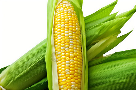 一颗甜玉米背景图片