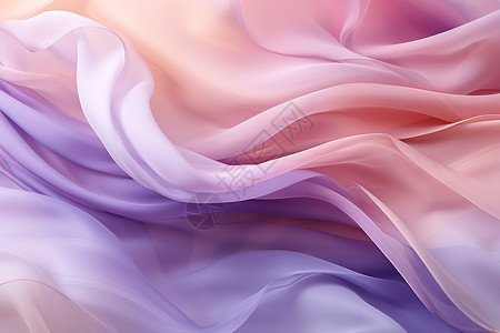飘逸丝绸缥缈柔软的丝绸面料设计图片