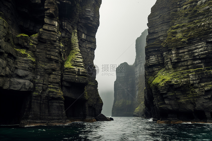 著名的山间峡谷景观图片