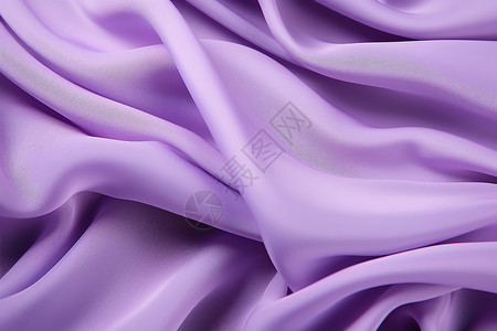 梦幻紫色的丝绸布料背景图片