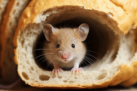 搞笑可爱的小老鼠背景图片
