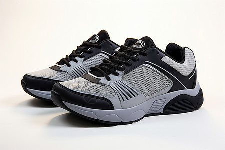 黑白运动鞋跑步鞋鞋底高清图片
