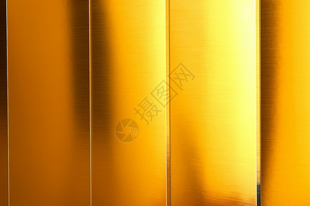 金黄色的瓷砖墙壁背景图片