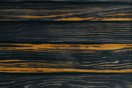 黑木板黄黑相间的木纹壁纸背景