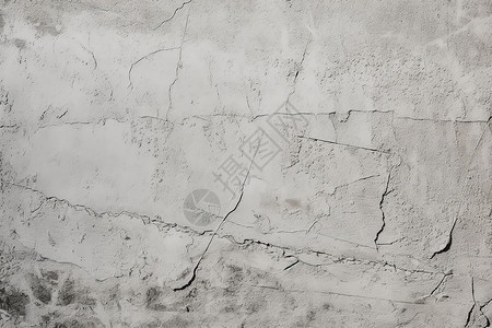 破裂的水泥墙壁背景高清图片