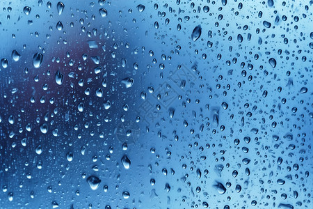 滴落雨滴的窗户背景背景图片