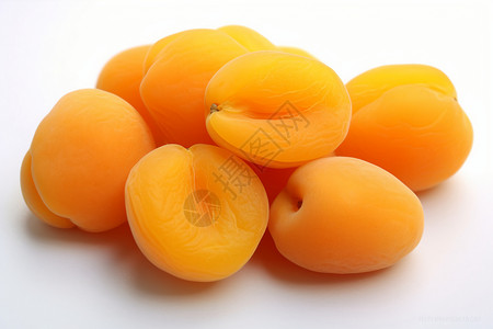 美味多汁的杏子背景图片
