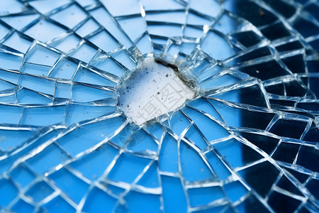 玻璃裂痕素材碎裂的玻璃背景