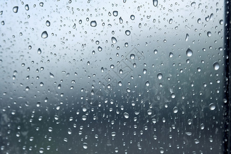 雨中的水滴背景图片