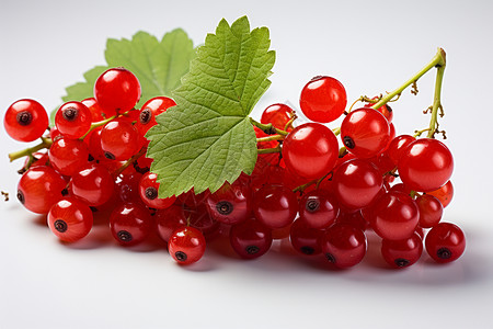 红色色美食色宝石浆果背景
