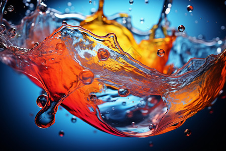 动态气泡素材色彩爆炸动态设计图片
