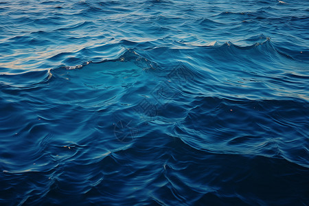 碧蓝的海洋背景图片