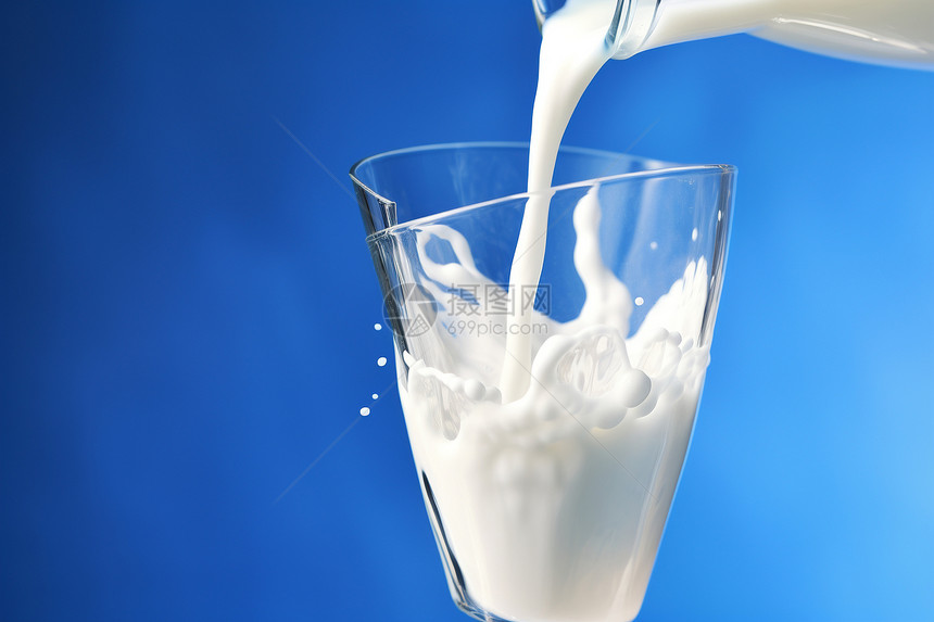 美味的营养牛奶图片