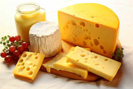 可口的奶酪背景图片