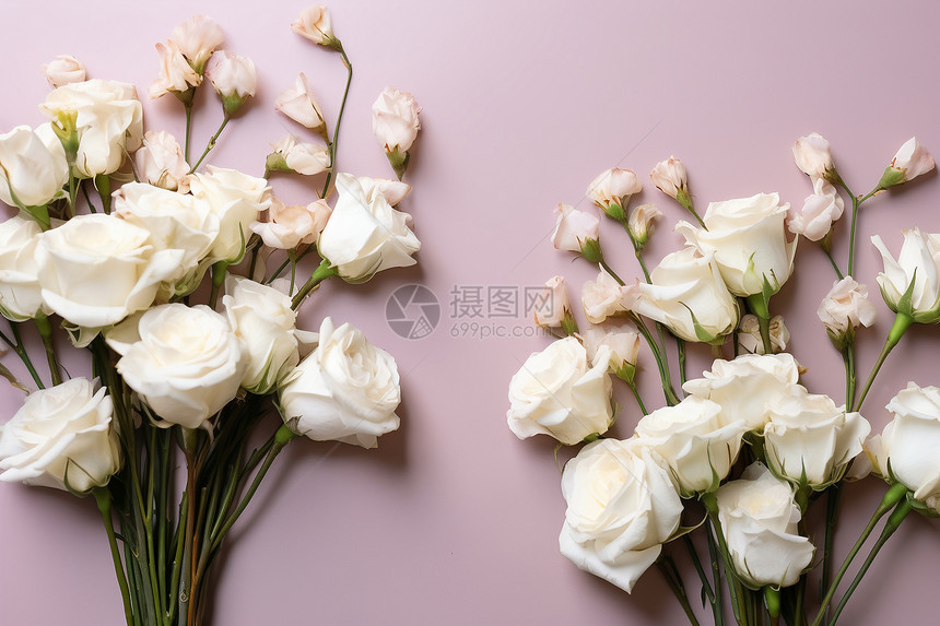 花香满溢的粉色花朵图片