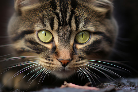 盯着镜头的猫咪背景图片