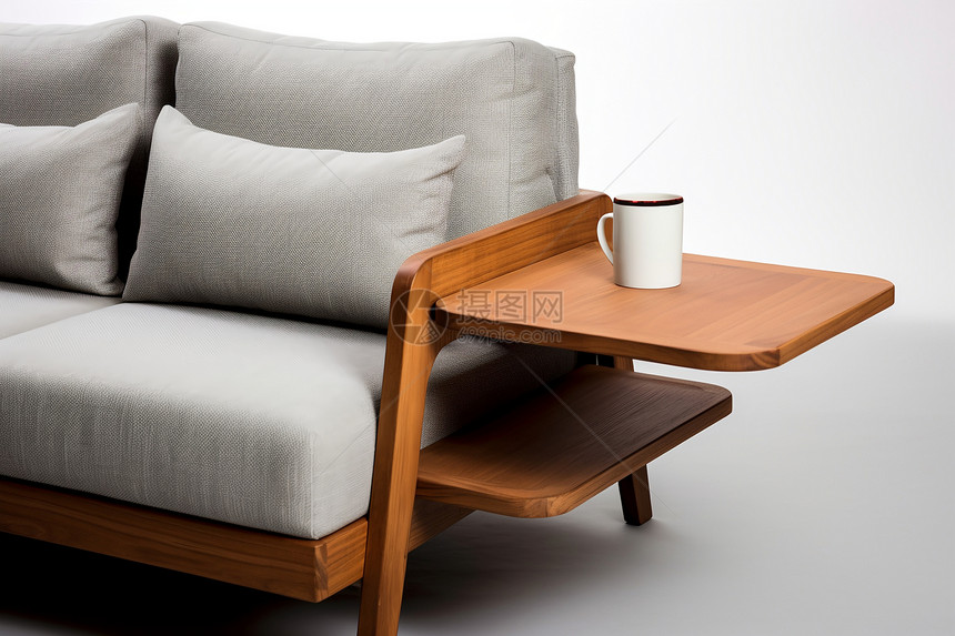 现代设计感的便捷沙发图片