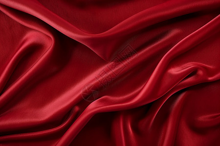 红绒布丝绸背景图片