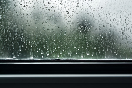 玻璃上的雨珠玻璃上的雨滴背景