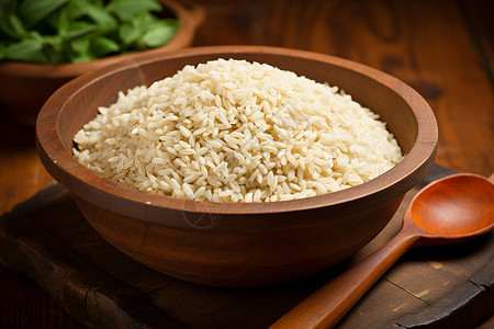 营养丰富的谷物大米背景图片