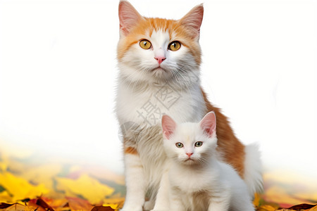 家养繁殖的宠物猫咪图片素材