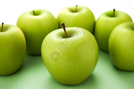 绿色苹果世界背景图片