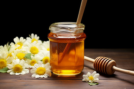 蜂蜜食用甜蜜的花蜜背景