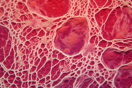 显微镜下的细胞背景图片