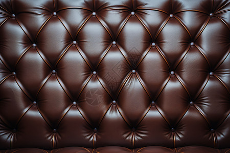 棕色的皮质沙发背景图片