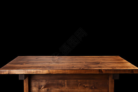 智利松木古朴复古的木桌背景