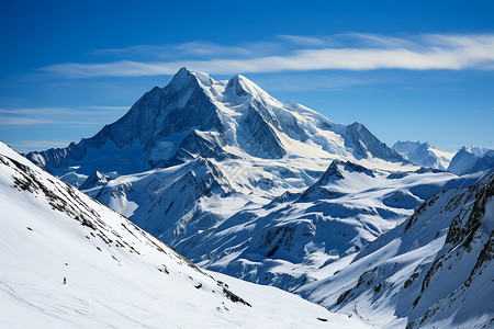 雪山背景图片