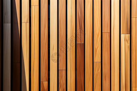 木板条素材木制垂直板条墙上的时钟背景