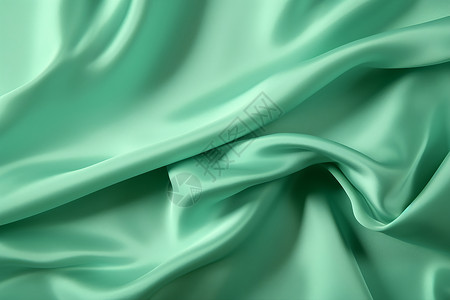 翠绿的丝绸背景图片
