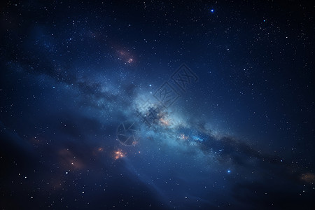 炫酷璀璨星空系宇宙中的星云背景背景