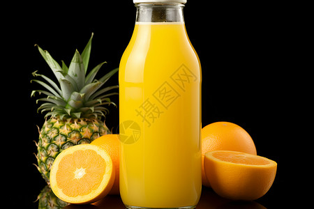 健康营养的果汁背景图片