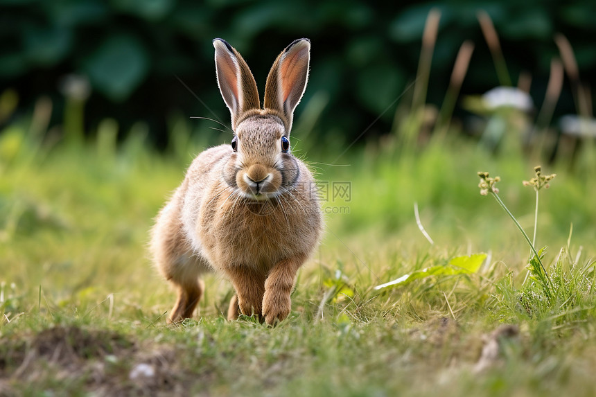 田野里的兔子图片
