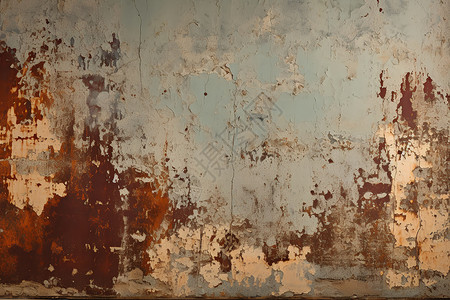 墙壁的褪色痕迹背景图片