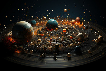 宇宙星球背景图片