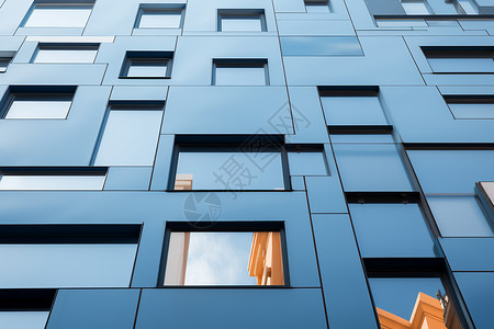 几何之美素材窗影重叠建筑的几何之美背景