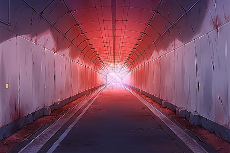 未来地下隧道背景图片